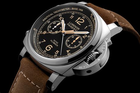 panerai 253 flyback|Panerai luminor 1950 flyback.